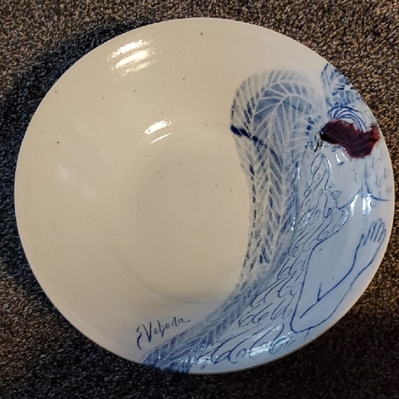 S Voboda Other - Vintage S Voboda Hand Drawn And Painted Pottery